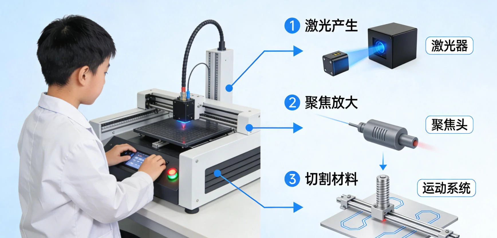 激光切割机原理及使用12